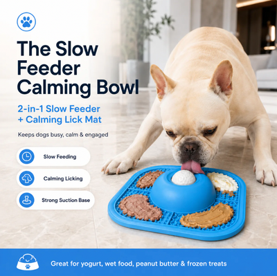 The Calming Lick Mat — The Secret to a Happier, More Relaxed Dog 🐾