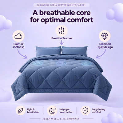 Ryva Duvet® — The 2-in-1 duvet that makes duvet covers obsolete. For good.