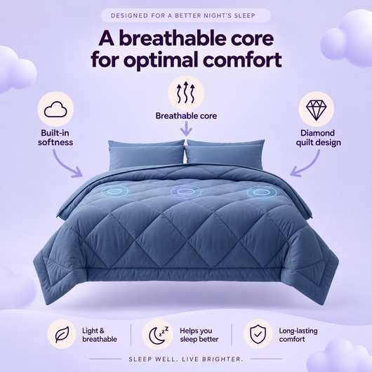 Ryva Duvet® — The 2-in-1 duvet that makes duvet covers obsolete. For good.